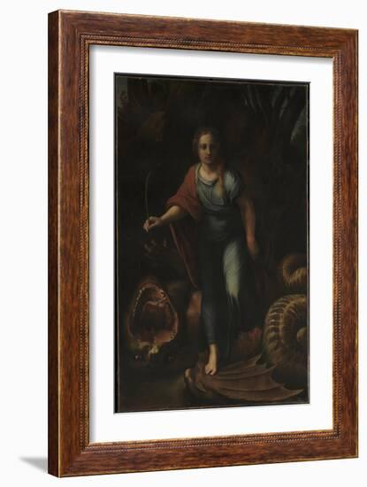 Saint Margaret, Ca 1518-Raphael-Framed Giclee Print