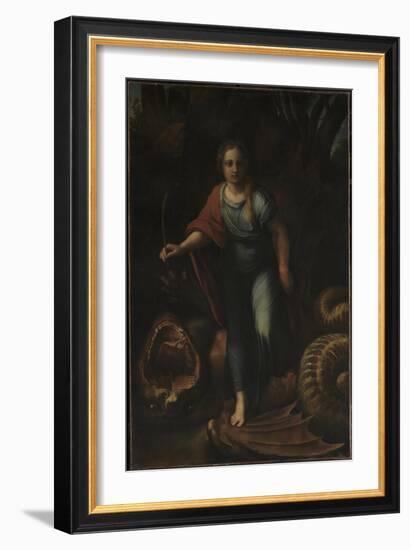 Saint Margaret, Ca 1518-Raphael-Framed Giclee Print