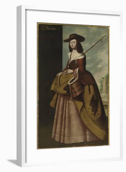 Saint Margaret of Antioch, 1656-null-Framed Giclee Print