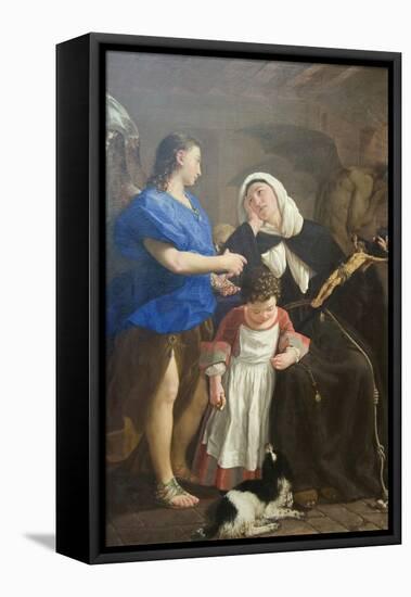 Saint Margaret of Cortona-Gaspare Traversi-Framed Stretched Canvas