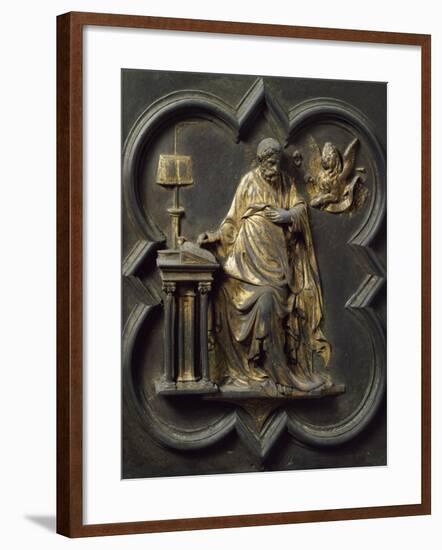 Saint Mark Evangelist, Bronze Panel-null-Framed Giclee Print