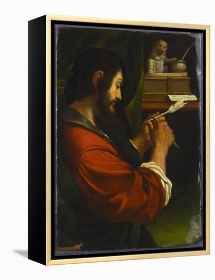 Saint Mark-Guercino (Giovanni Francesco Barbieri)-Framed Premier Image Canvas