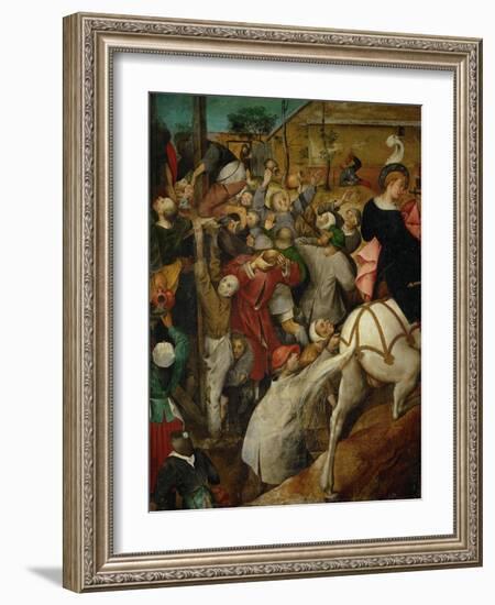 Saint Martin's Day, Fragment-Pieter Bruegel the Elder-Framed Giclee Print