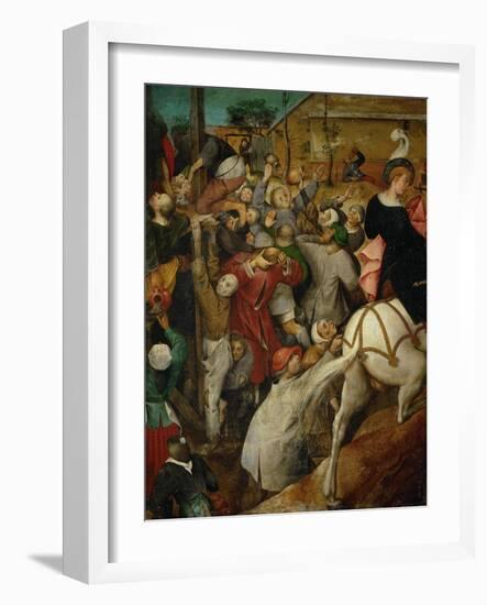 Saint Martin's Day, Fragment-Pieter Bruegel the Elder-Framed Giclee Print