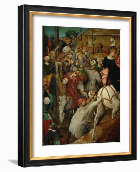 Saint Martin's Day, Fragment-Pieter Bruegel the Elder-Framed Giclee Print