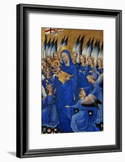 Saint Mary and the Choir of Angels, from the Wilton Diptych-null-Framed Giclee Print