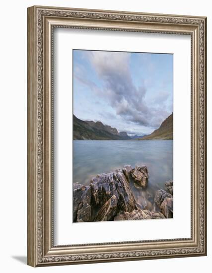 Saint Mary Lake, Glacier National Park, Montana.-Alan Majchrowicz-Framed Photographic Print