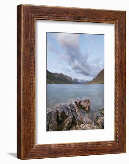 Saint Mary Lake, Glacier National Park, Montana.-Alan Majchrowicz-Framed Photographic Print