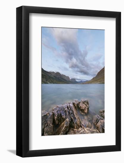 Saint Mary Lake, Glacier National Park, Montana.-Alan Majchrowicz-Framed Photographic Print