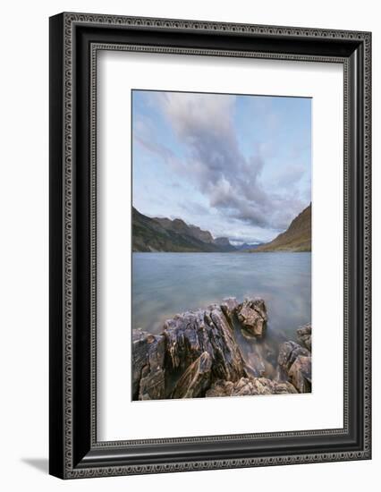 Saint Mary Lake, Glacier National Park, Montana.-Alan Majchrowicz-Framed Photographic Print
