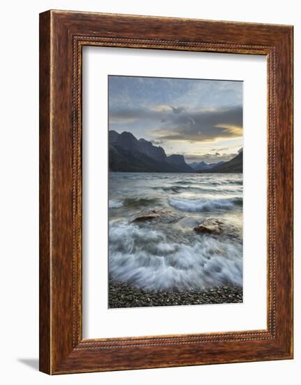 Saint Mary Lake, Glacier National Park, Montana.-Alan Majchrowicz-Framed Photographic Print