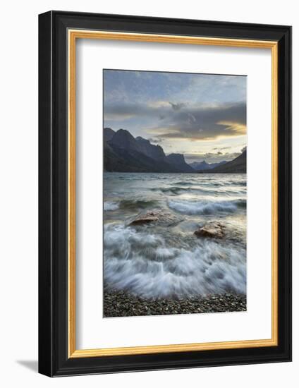 Saint Mary Lake, Glacier National Park, Montana.-Alan Majchrowicz-Framed Photographic Print