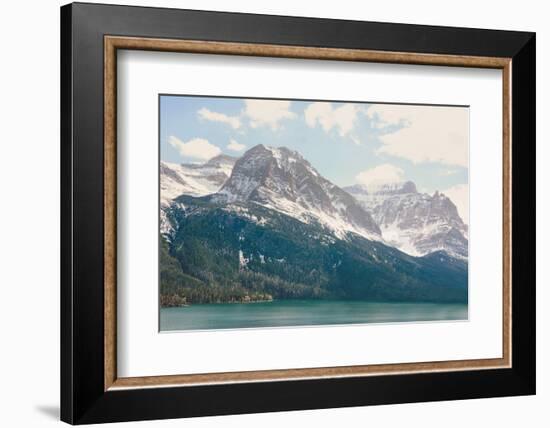 Saint Mary Lake-Annie Bailey Art-Framed Photographic Print