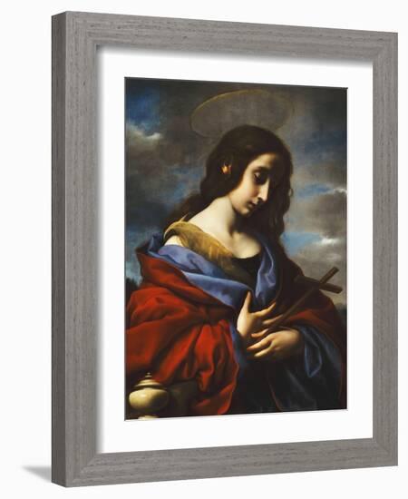 Saint Mary Magdalen, C.1650s-Carlo Dolci-Framed Giclee Print