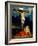 Saint Mary Magdalene at the Foot of the Cross, 1829 (Oil on Canvas)-Ferdinand Victor Eugene Delacroix-Framed Giclee Print