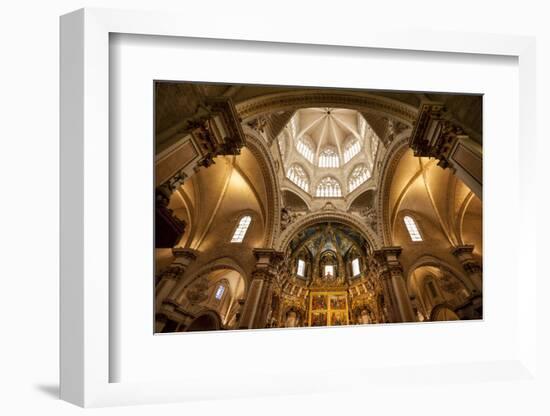 Saint Mary's Cathedral, Valencia, Spain, Europe-Michael Snell-Framed Photographic Print