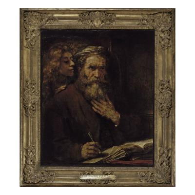 Saint Mathieu et l'Ange Giclee Print by Rembrandt van Rijn | Art.com