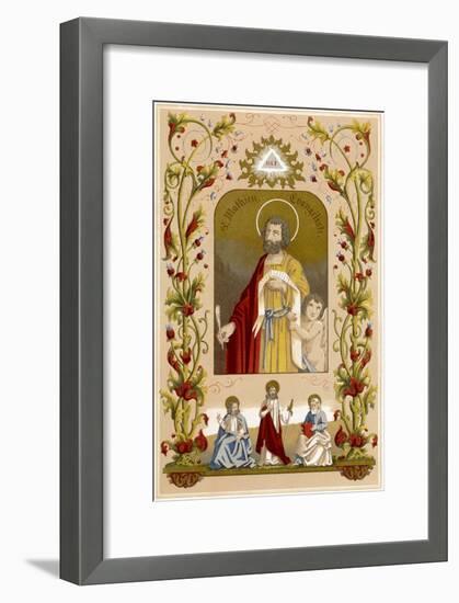 Saint Matthew the Evangelist-null-Framed Art Print