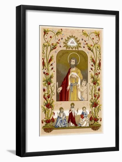 Saint Matthew the Evangelist-null-Framed Art Print