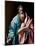 Saint Matthew the Evangelist-El Greco-Mounted Giclee Print