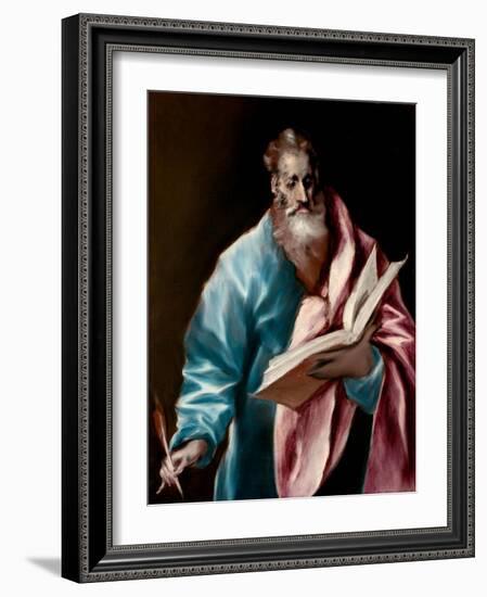 Saint Matthew the Evangelist-El Greco-Framed Giclee Print