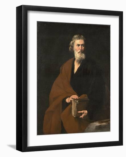 Saint Matthew the Evangelist-José de Ribera-Framed Giclee Print