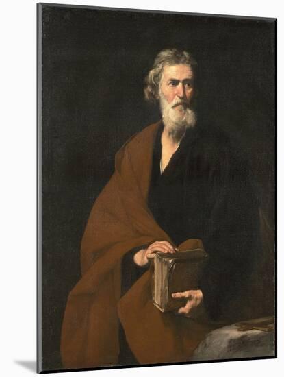 Saint Matthew the Evangelist-José de Ribera-Mounted Giclee Print