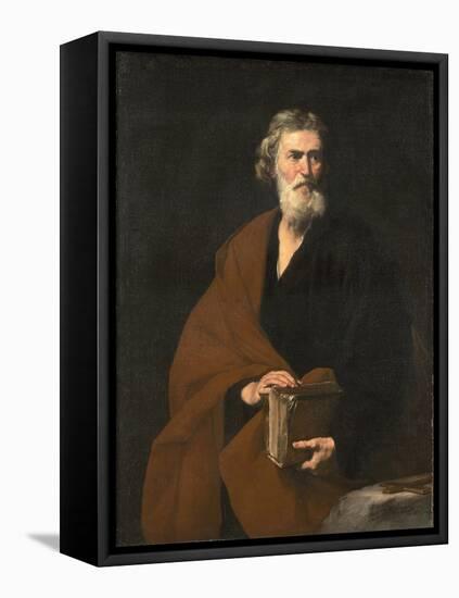 Saint Matthew the Evangelist-José de Ribera-Framed Premier Image Canvas