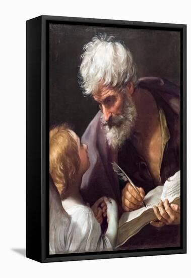 Saint Matthew the Evangelist-Guido Reni-Framed Premier Image Canvas