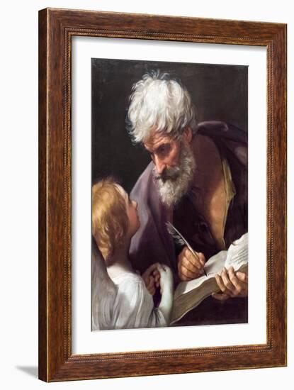 Saint Matthew the Evangelist-Guido Reni-Framed Giclee Print