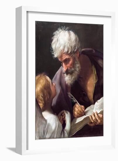 Saint Matthew the Evangelist-Guido Reni-Framed Giclee Print