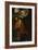 Saint Matthew Writing, Inspired by an Angel, 1600-1602-Caravaggio-Framed Giclee Print
