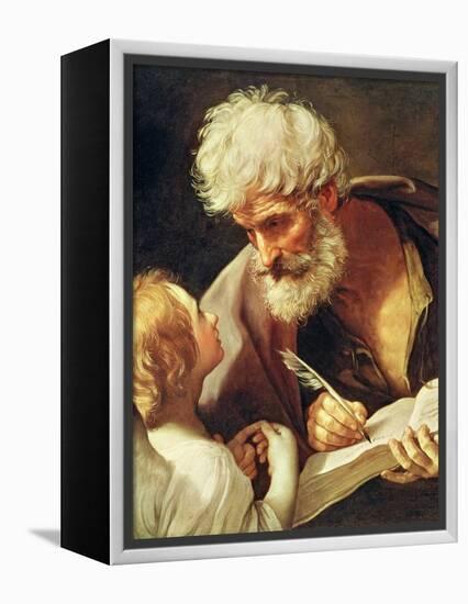 Saint Matthew-Guido Reni-Framed Premier Image Canvas