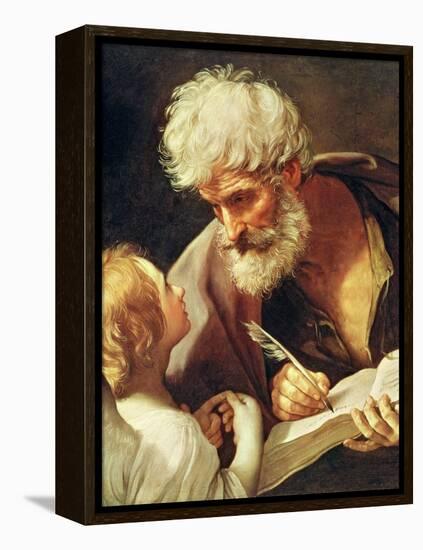 Saint Matthew-Guido Reni-Framed Premier Image Canvas