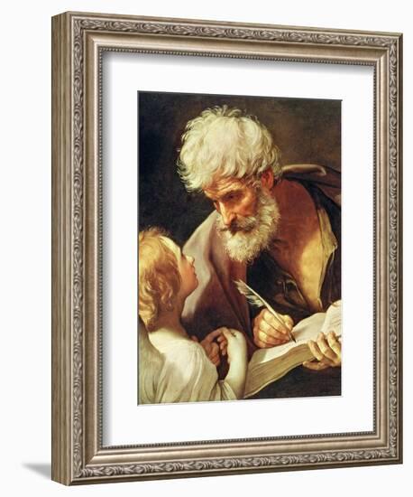 Saint Matthew-Guido Reni-Framed Premium Giclee Print