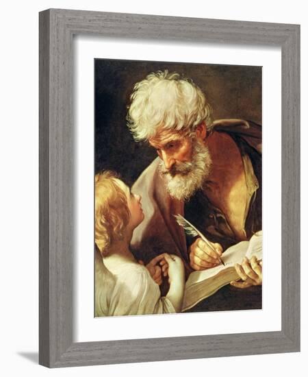 Saint Matthew-Guido Reni-Framed Giclee Print