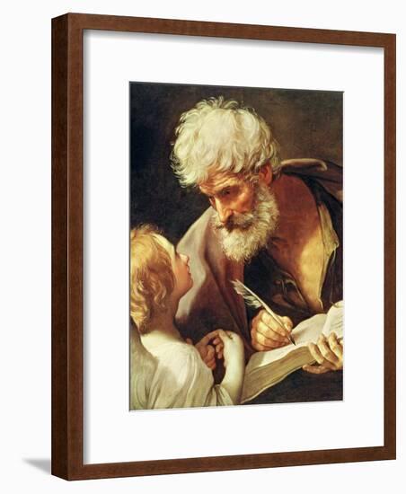 Saint Matthew-Guido Reni-Framed Giclee Print