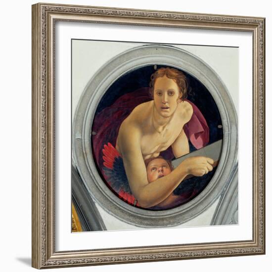 Saint Matthew-Jacopo da Carucci Pontormo-Framed Giclee Print