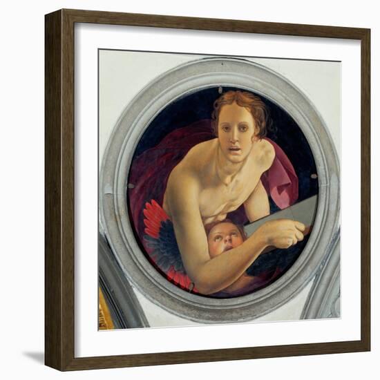 Saint Matthew-Jacopo da Carucci Pontormo-Framed Giclee Print