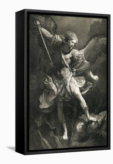 Saint Michael by Reni Guido-null-Framed Premier Image Canvas