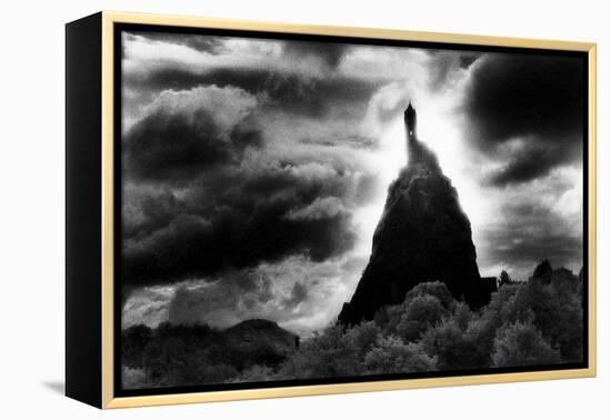 Saint Michael's Church, Rocher D'Aiguilhe, Le Puy, Auvergne, France-Simon Marsden-Framed Premier Image Canvas