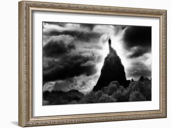 Saint Michael's Church, Rocher D'Aiguilhe, Le Puy, Auvergne, France-Simon Marsden-Framed Giclee Print