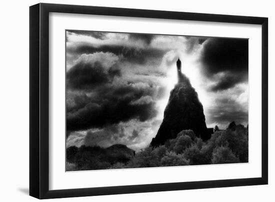 Saint Michael's Church, Rocher D'Aiguilhe, Le Puy, Auvergne, France-Simon Marsden-Framed Giclee Print