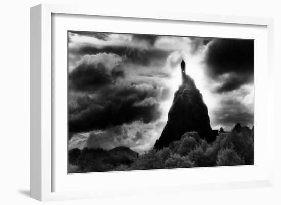 Saint Michael's Church, Rocher D'Aiguilhe, Le Puy, Auvergne, France-Simon Marsden-Framed Giclee Print