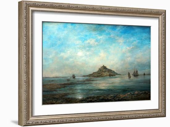 Saint Micheals Mount-Richard Willis-Framed Giclee Print