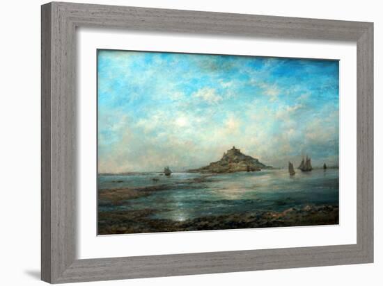 Saint Micheals Mount-Richard Willis-Framed Giclee Print