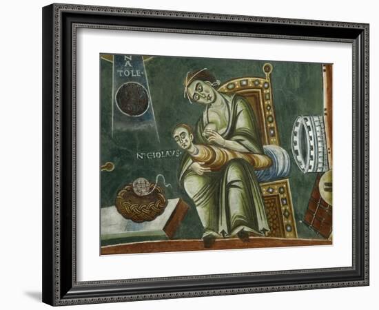 Saint Nicholas Refusing His Mother's Milk-null-Framed Premium Giclee Print