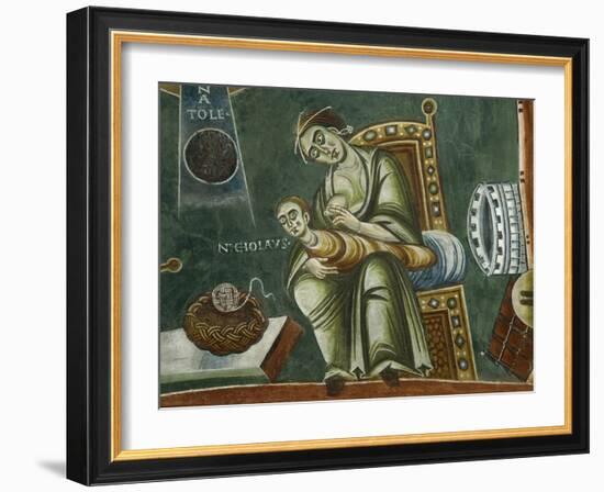 Saint Nicholas Refusing His Mother's Milk-null-Framed Premium Giclee Print