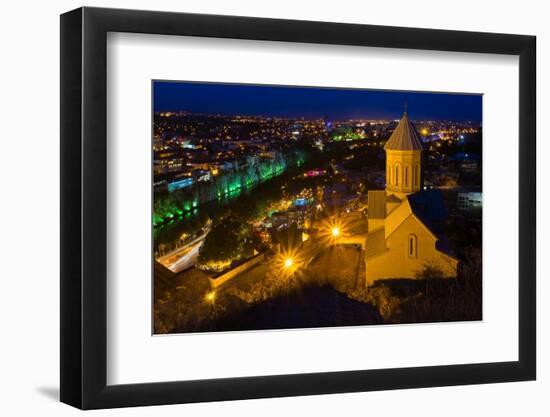 Saint Nicholas's Orthodox Church at Narikala Fortress, Tbilisi-Jan Miracky-Framed Photographic Print