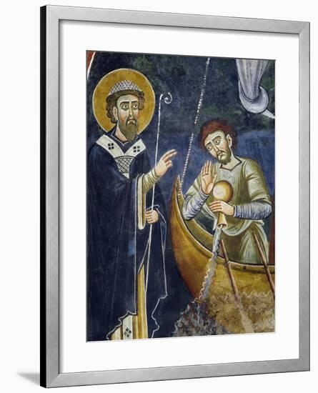 Saint Nicholas Saving Pilgrims from Shipwreck-null-Framed Giclee Print